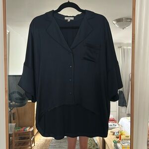 Navy blue blouse from Joie, size small